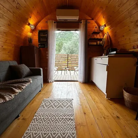 Small Wooden Paradise Near The Sea Glifáda